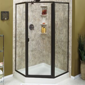 Curved Shower Cubicle