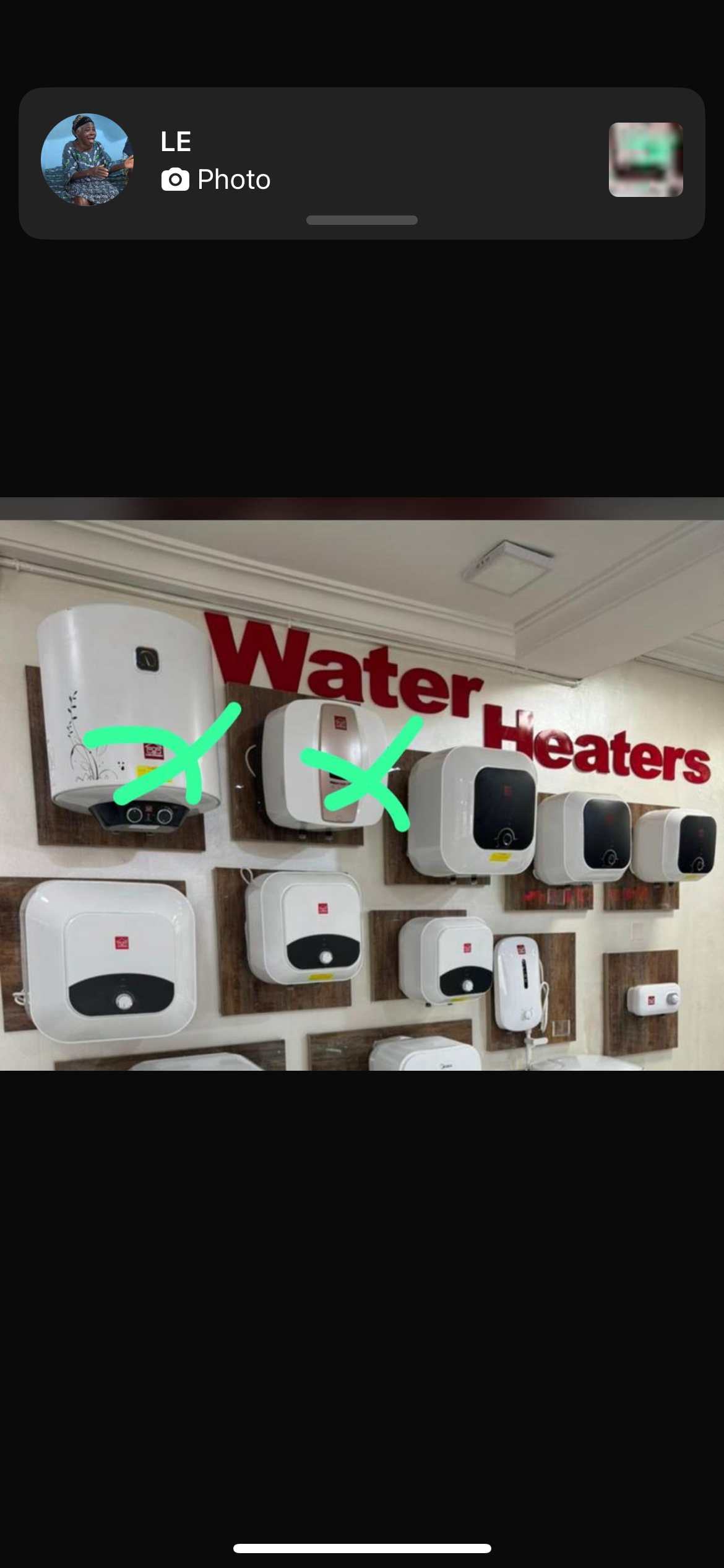 Liters Sweet-home water heater