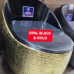 Executive Gold wc with a Matte Gold finish