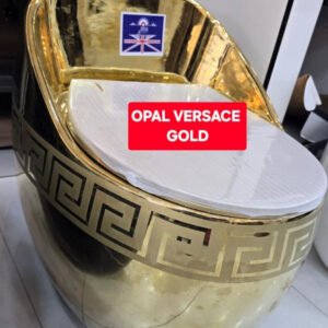 Executive Gold wc with a Matte Gold finish